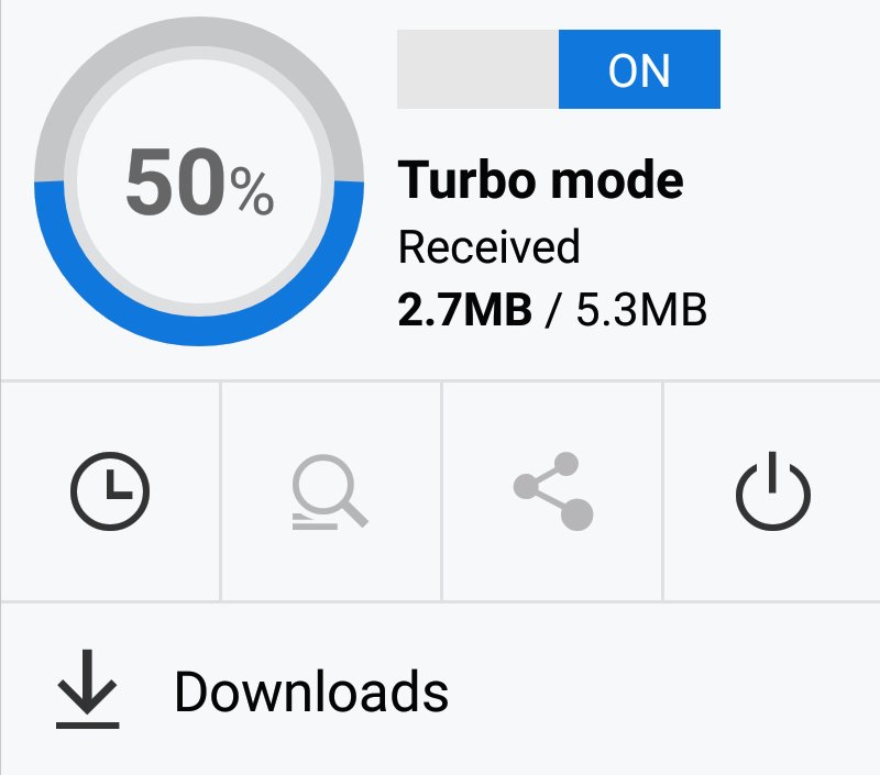 расширение для Opera Turbo Mode